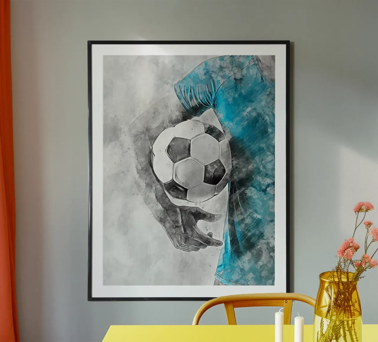Calcio 6 carta hahnemühle da Mateo