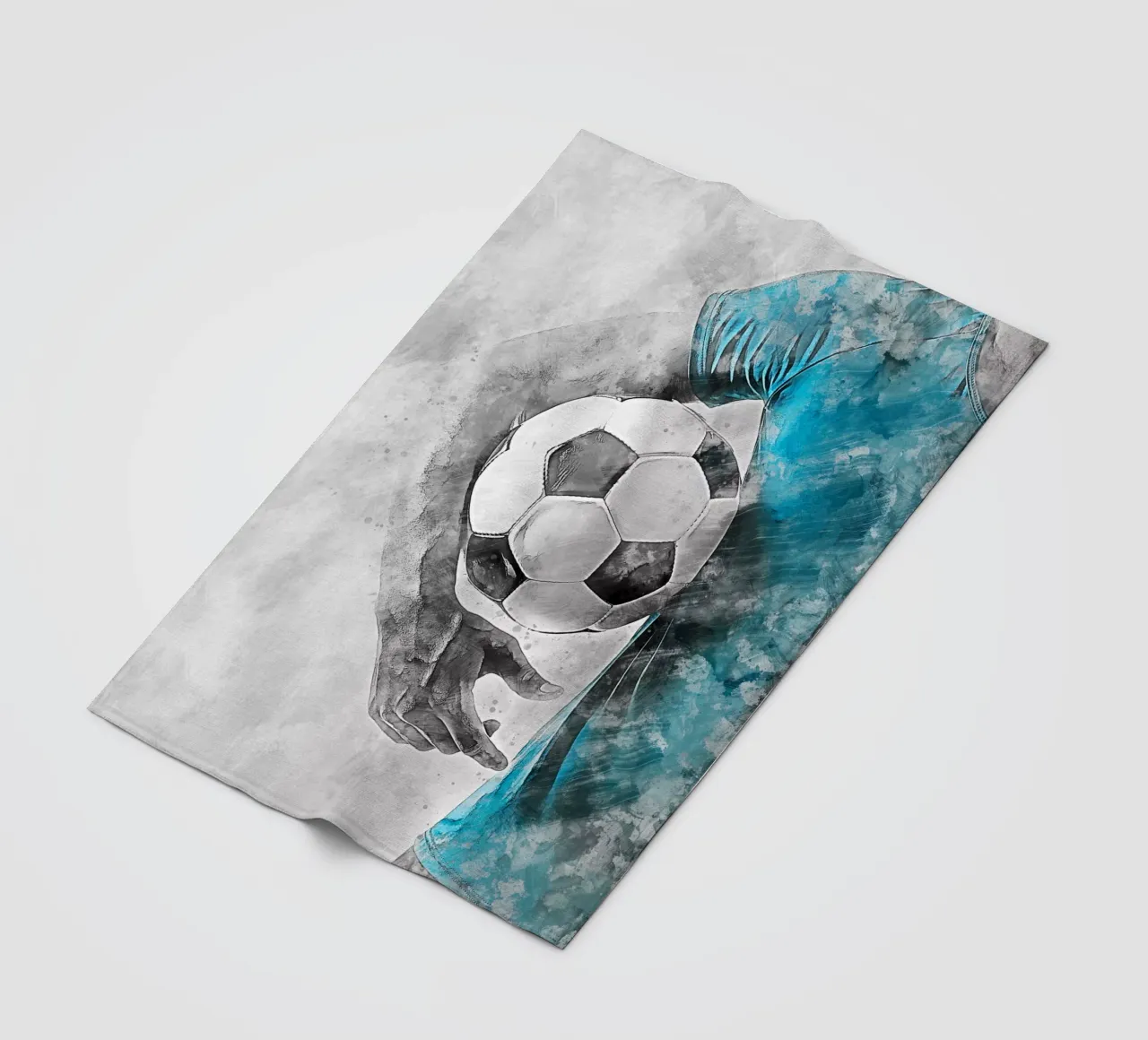 Calcio 6 coperta in pile da Mateo