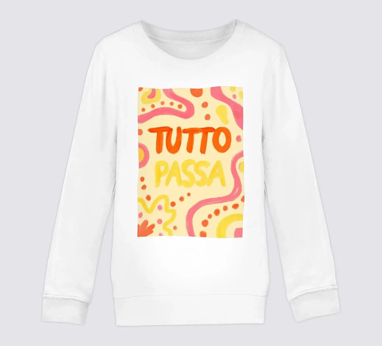 Tutto Passa III felpa bambino da Studio Dolci