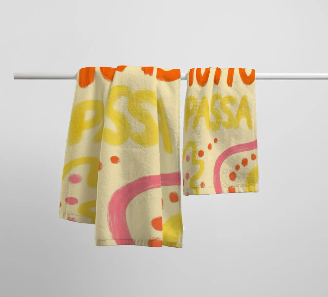 Tutto Passa III asciugamano da bagno da Studio Dolci