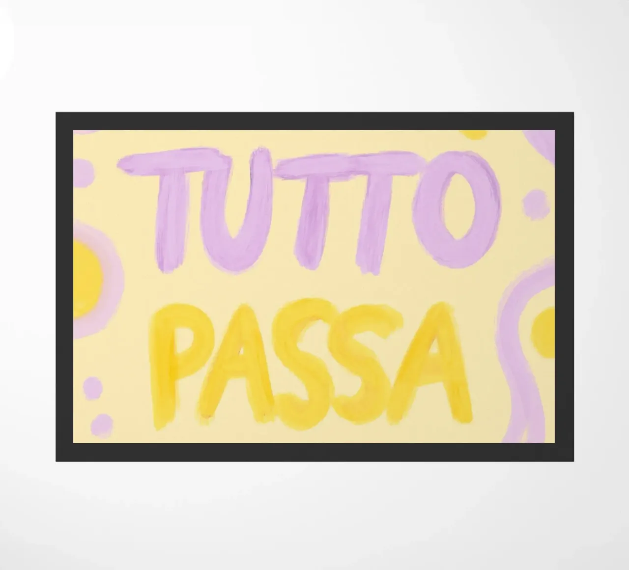 Tutto Passa zerbino da Studio Dolci