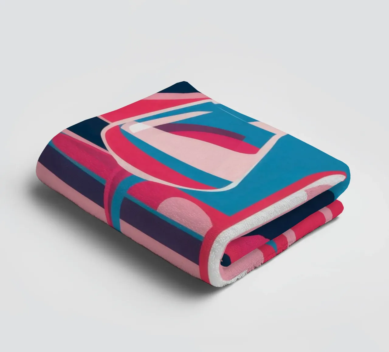 Abstract Wine Pairing towel by Kala Martir