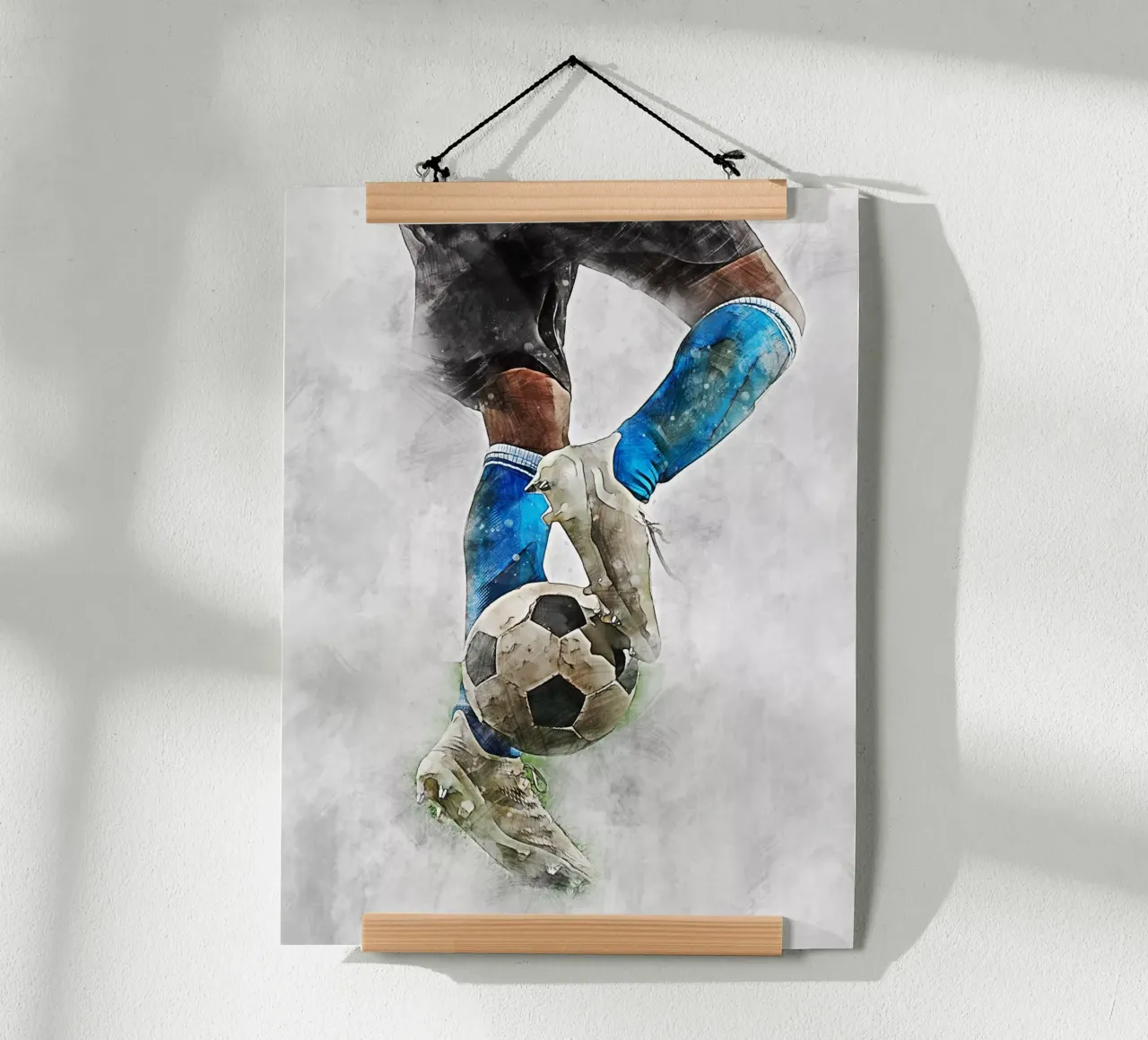Calcio 7 carta hahnemühle da Mateo