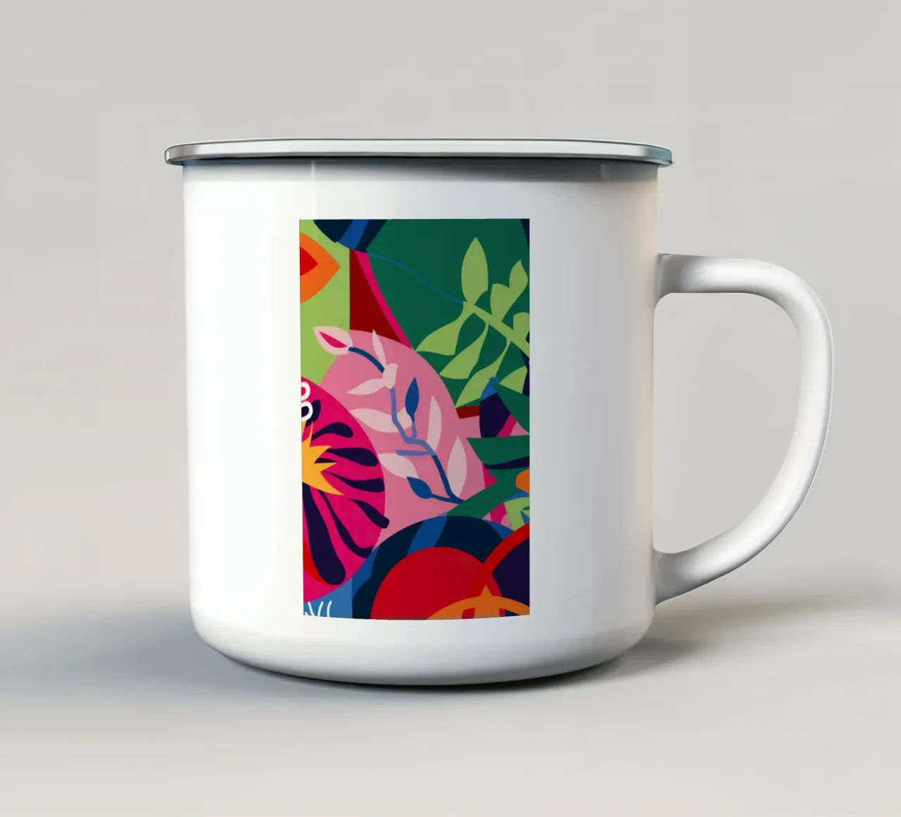 Neon Jungle Fusion tazza in smalto da Kala Martir
