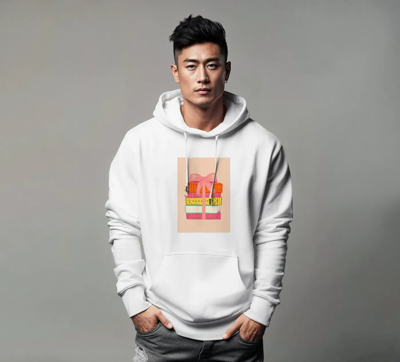 Book Stack felpa con cappuccio da Studio Dolci