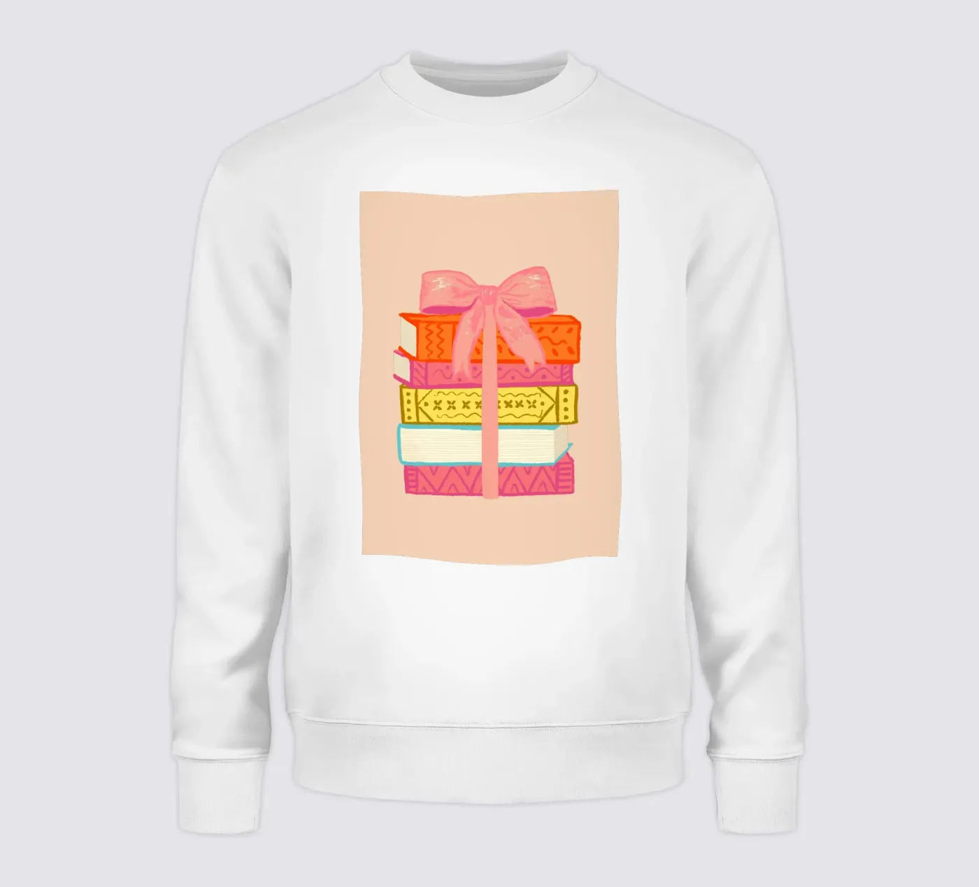 Book Stack sweatshirt van Studio Dolci