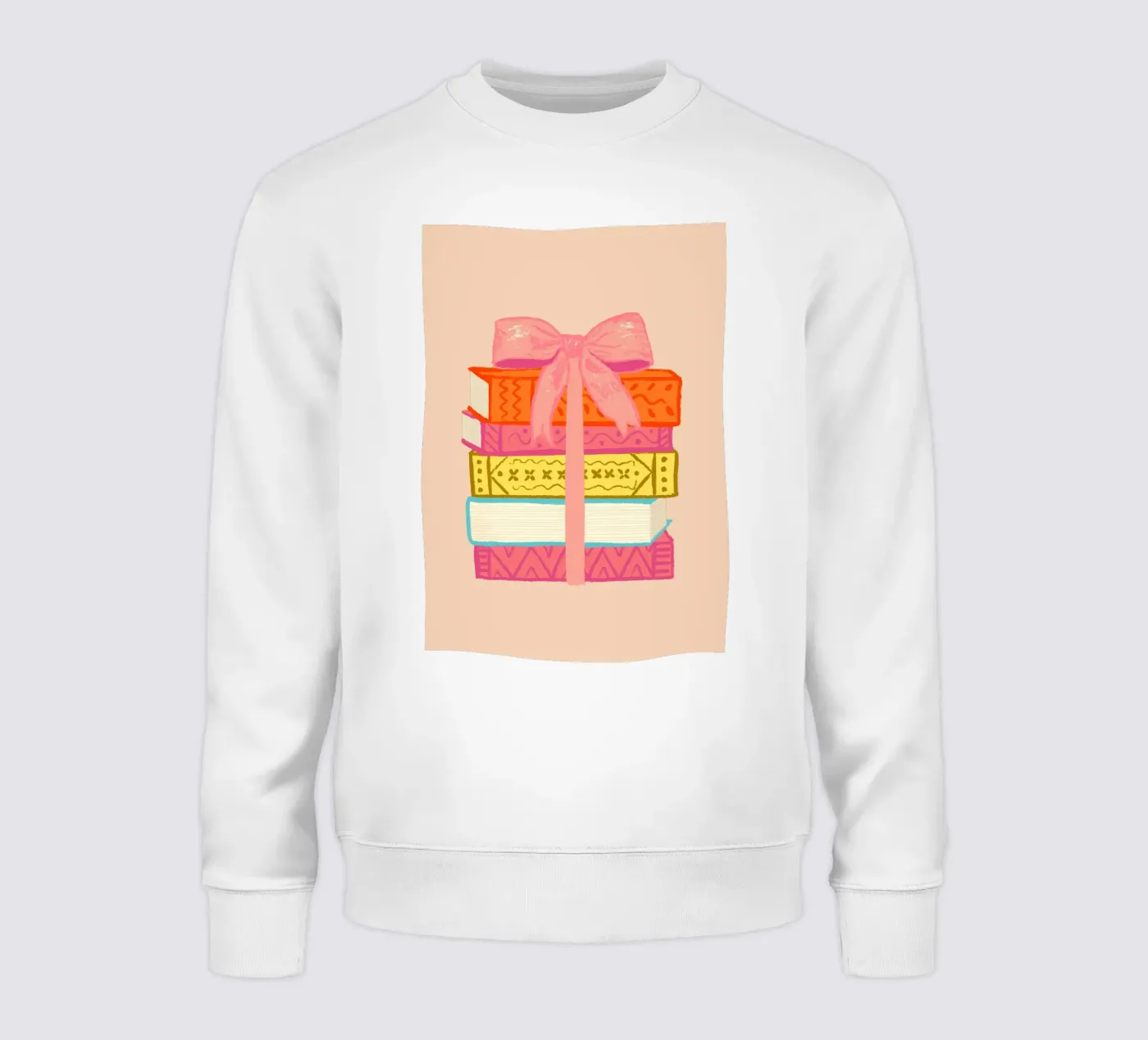 Book Stack Sweatshirt von Studio Dolci