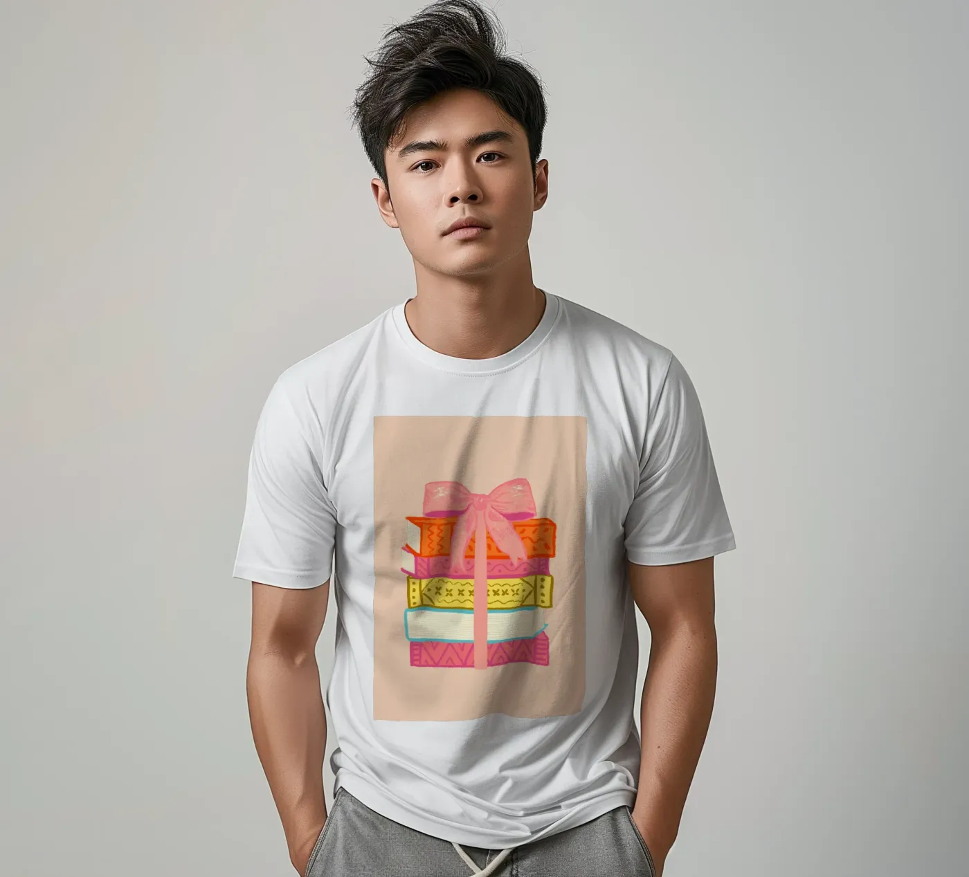 Book Stack t-shirt da Studio Dolci