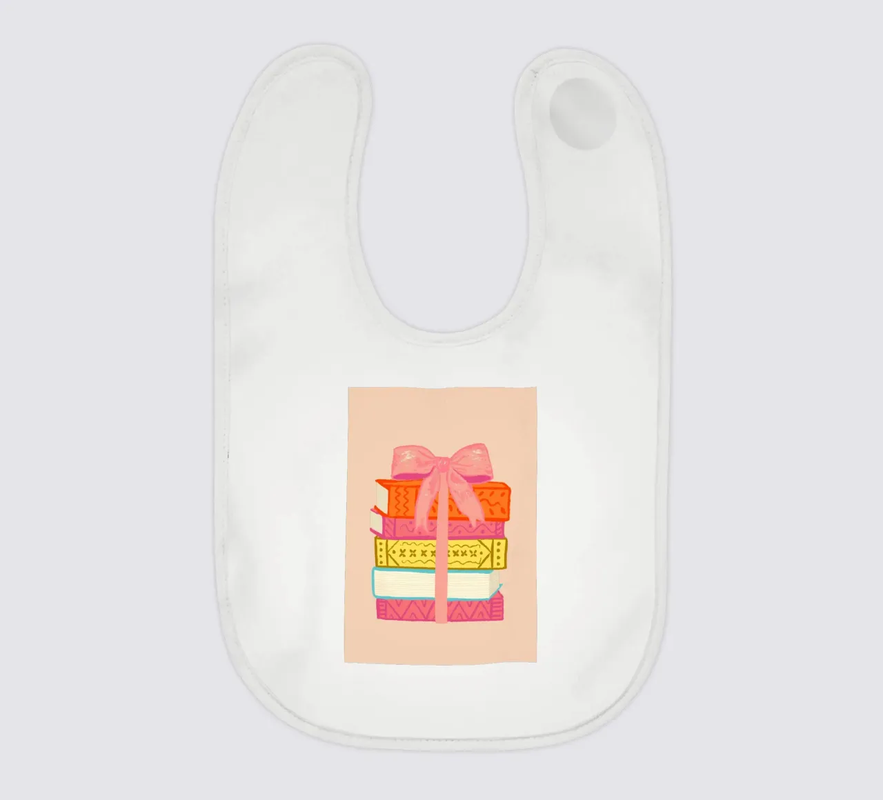 Book Stack Babylätzchen von Studio Dolci