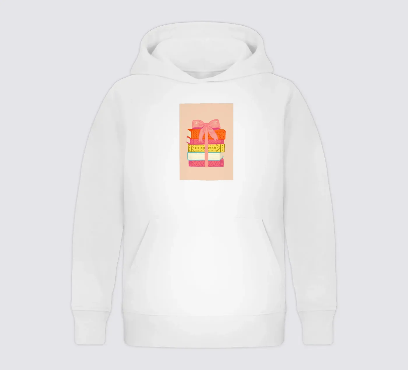 Book Stack kinder hoodie van Studio Dolci