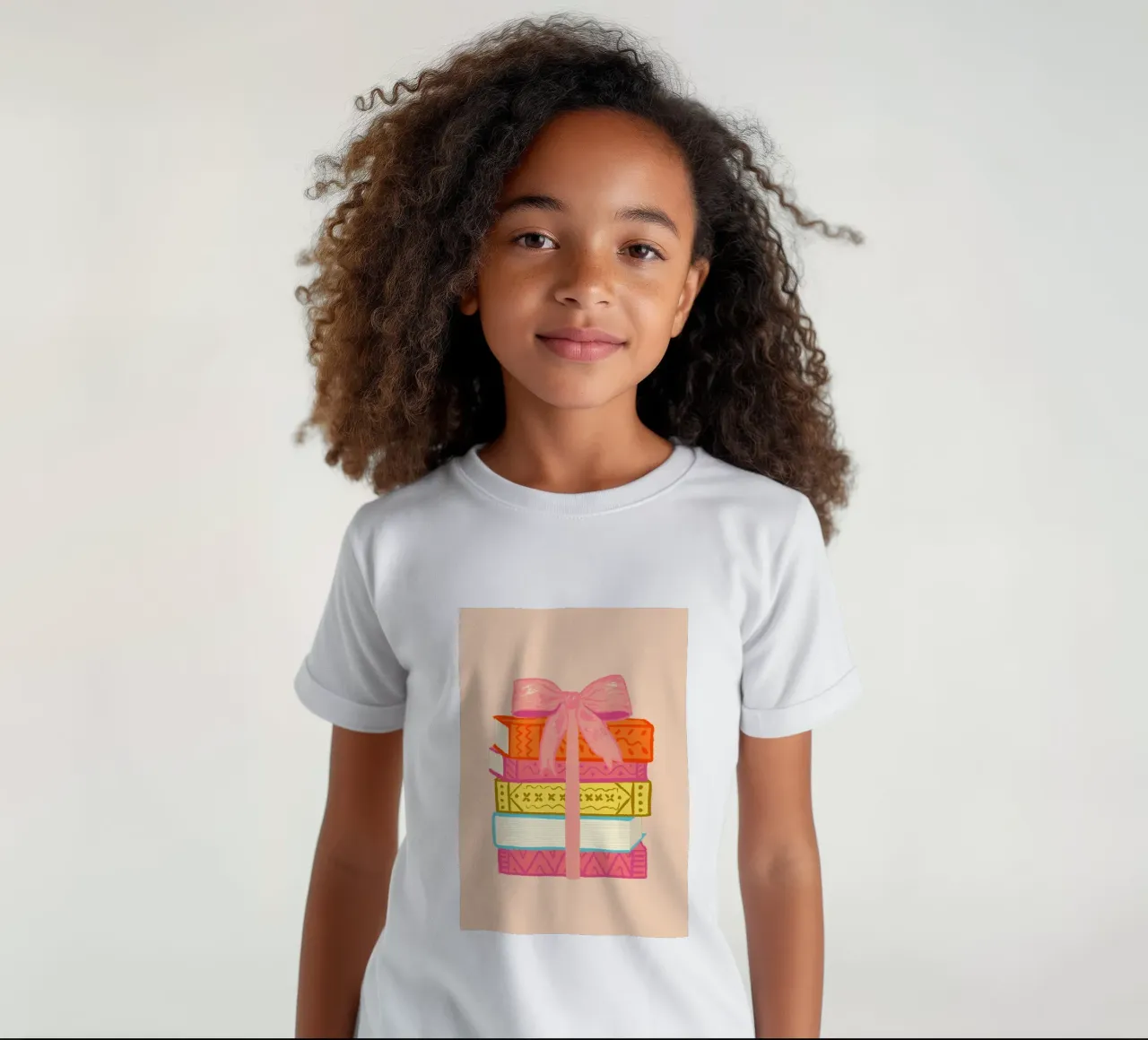 Book Stack t-shirt bambini da Studio Dolci