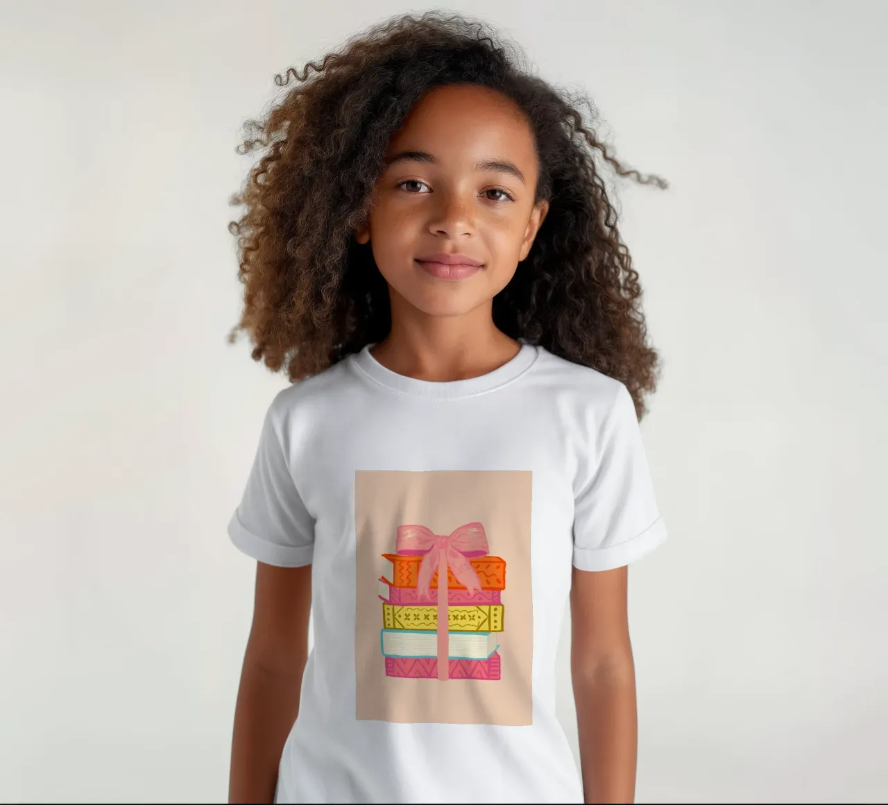 Book Stack t-shirt bambini da Studio Dolci