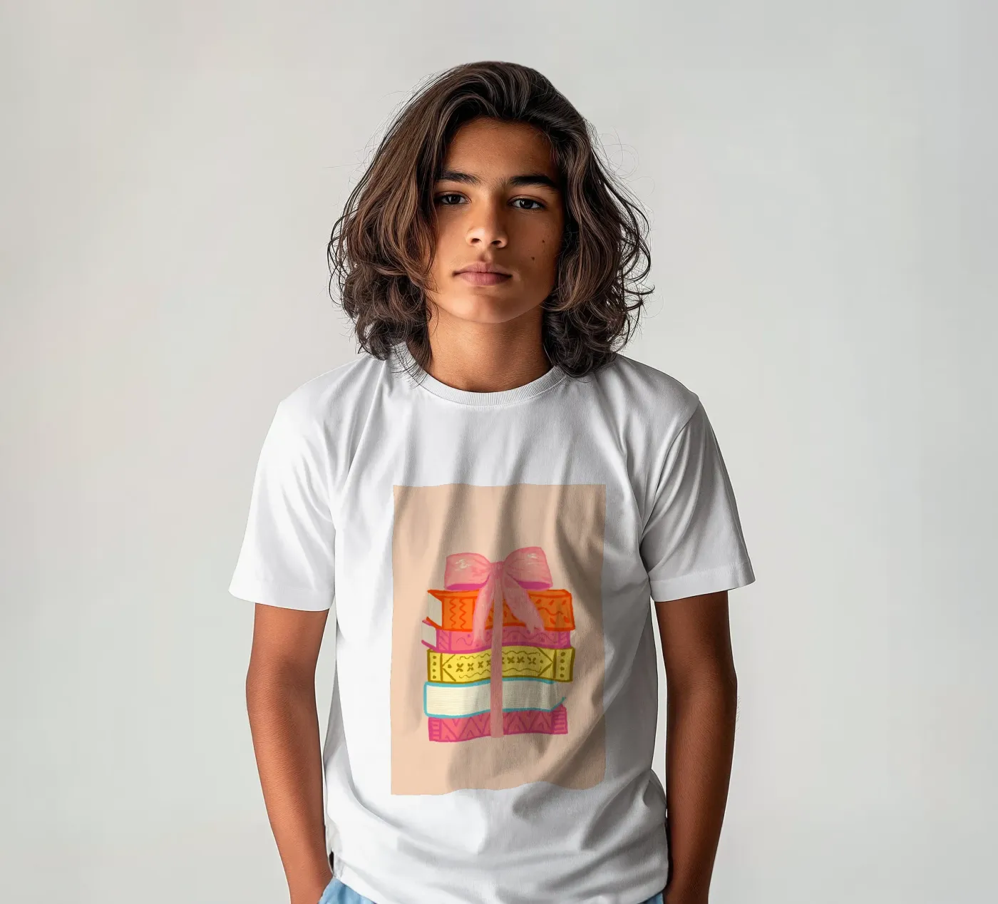 Book Stack t-shirt enfant de Studio Dolci