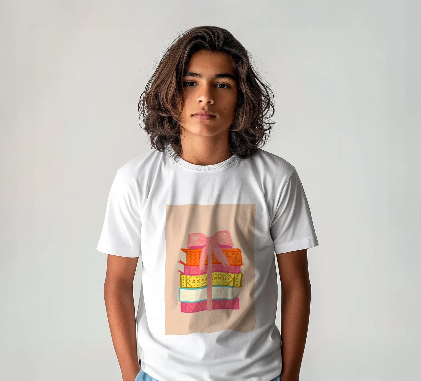 Book Stack t-shirt enfant de Studio Dolci