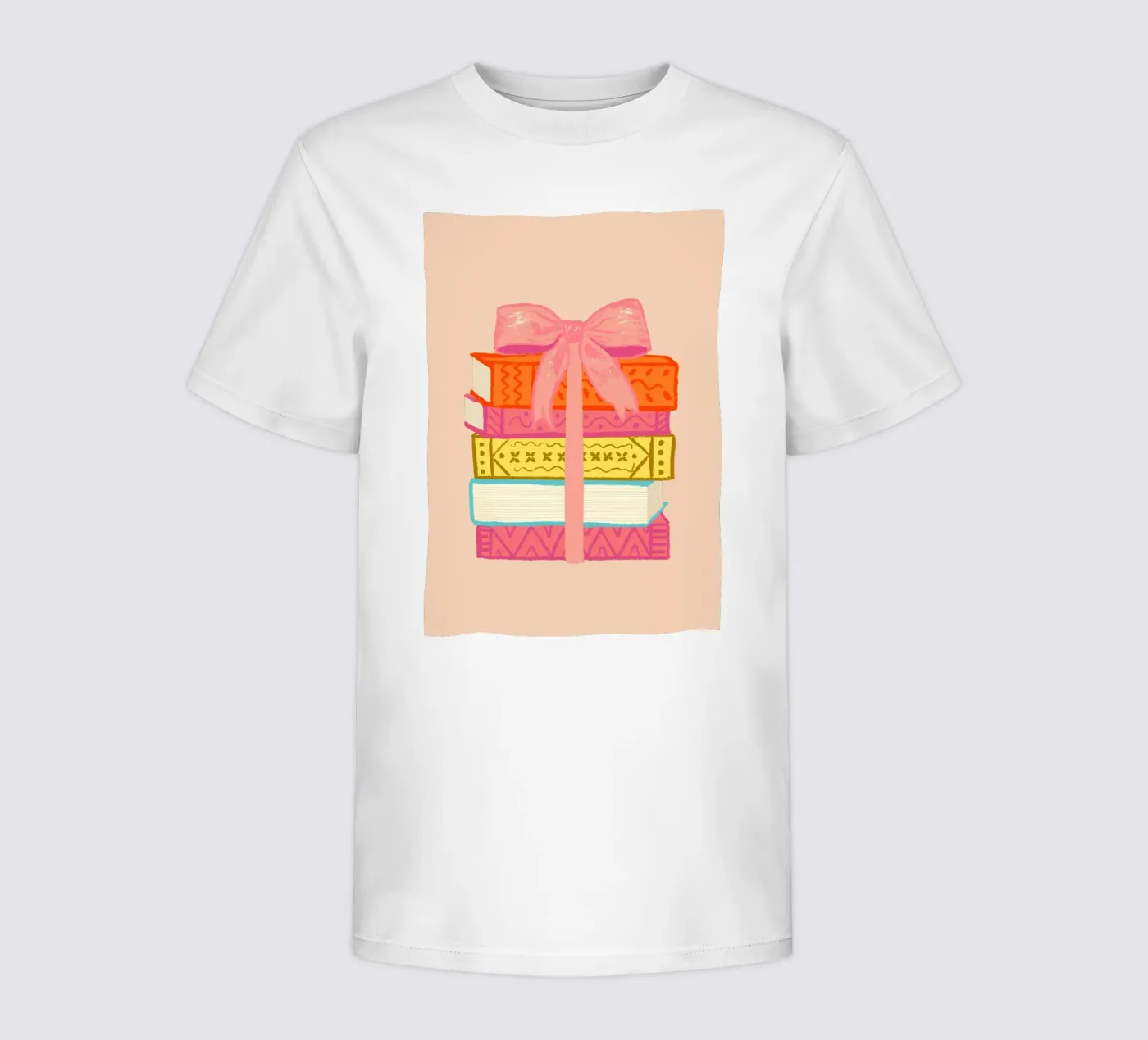 Book Stack Kinder T-Shirt von Studio Dolci