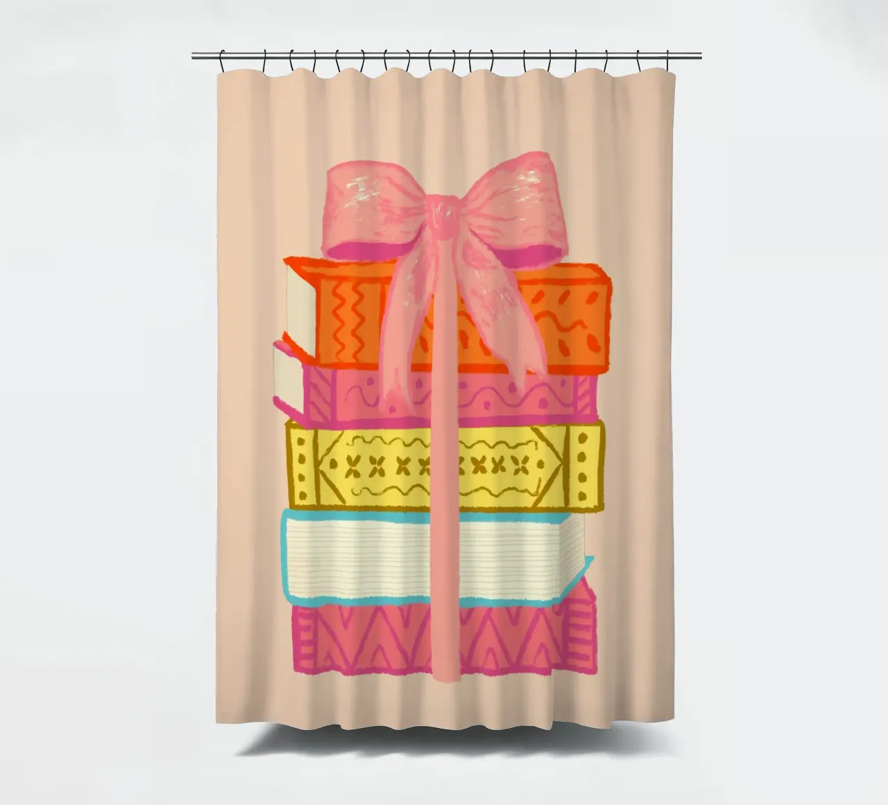 Book Stack tenda da doccia da Studio Dolci