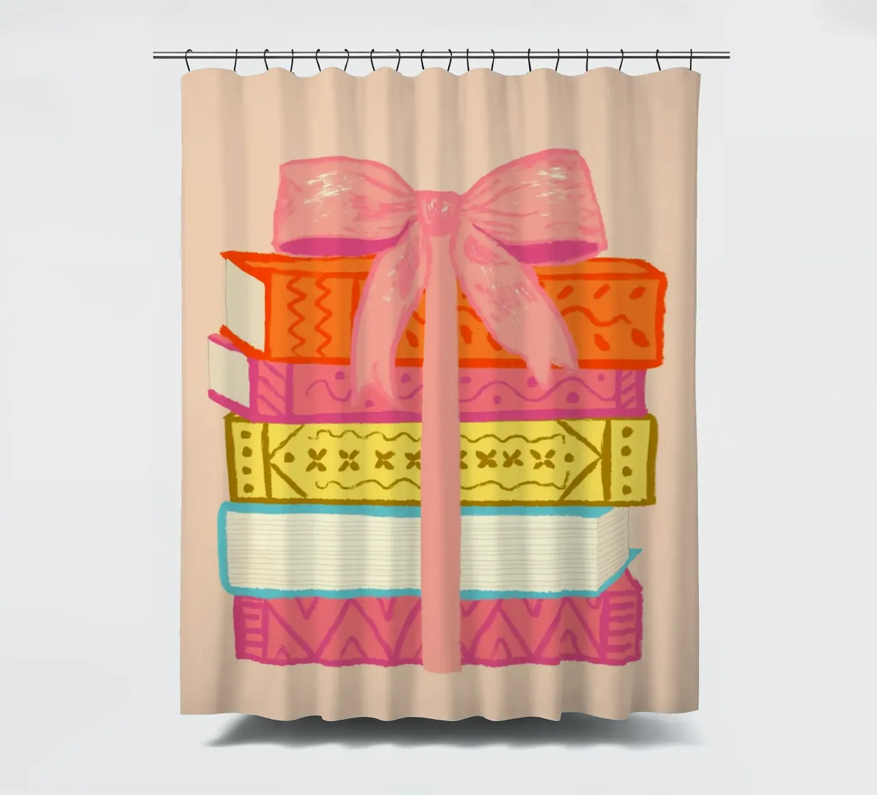 Book Stack tenda da doccia da Studio Dolci