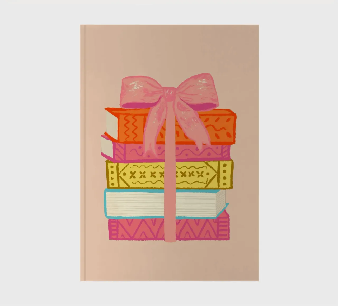 Book Stack notebook by Studio Dolci