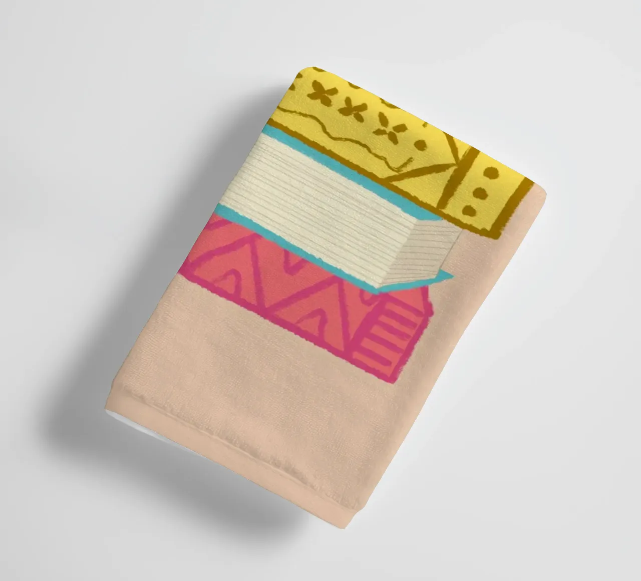 Book Stack badhanddoek van Studio Dolci