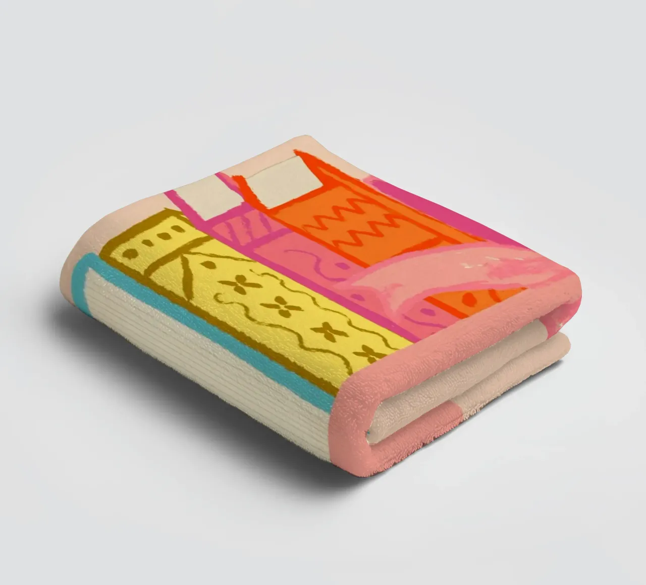 Book Stack badhanddoek van Studio Dolci
