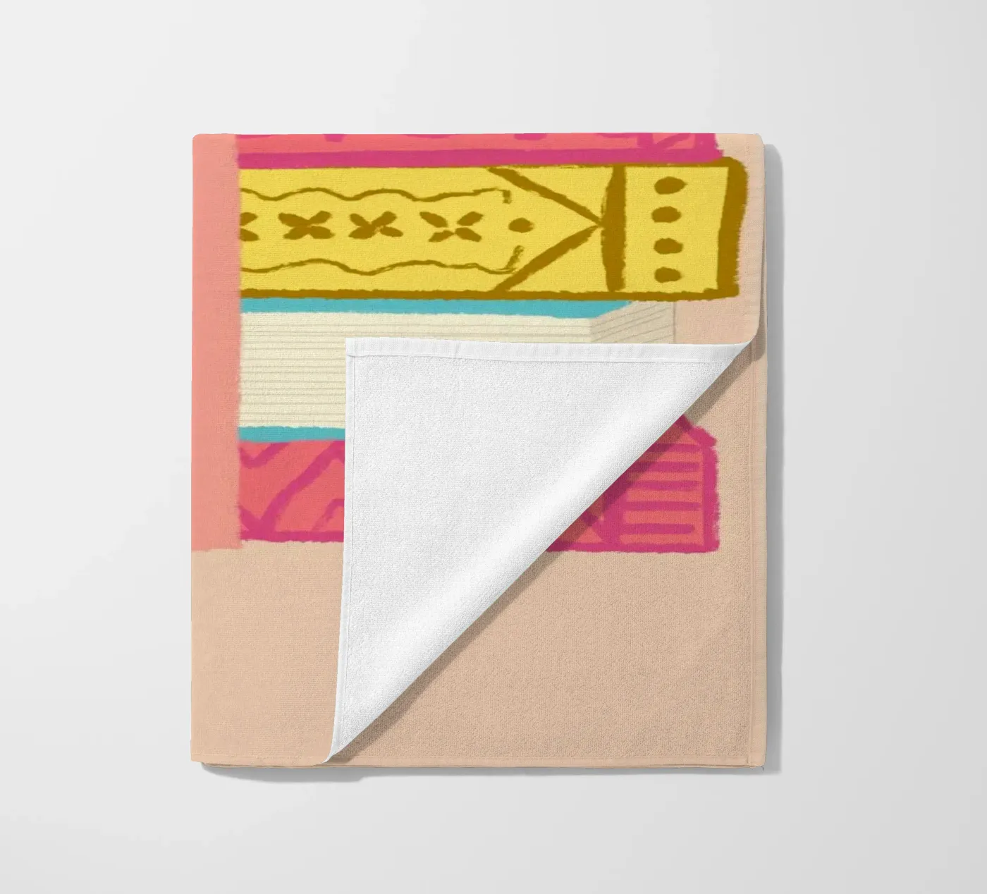 Book Stack strandhanddoek van Studio Dolci
