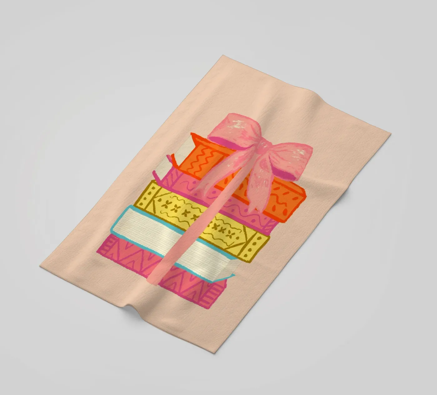 Book Stack strandhanddoek van Studio Dolci