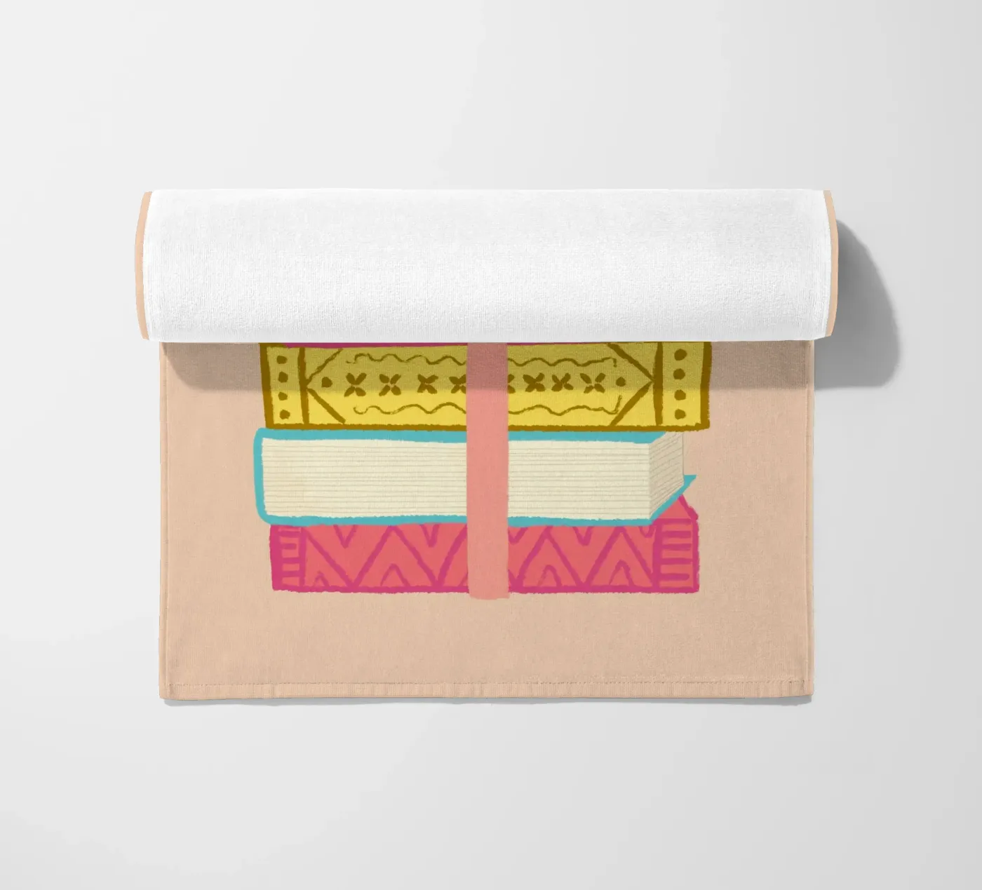 Book Stack strandhanddoek van Studio Dolci