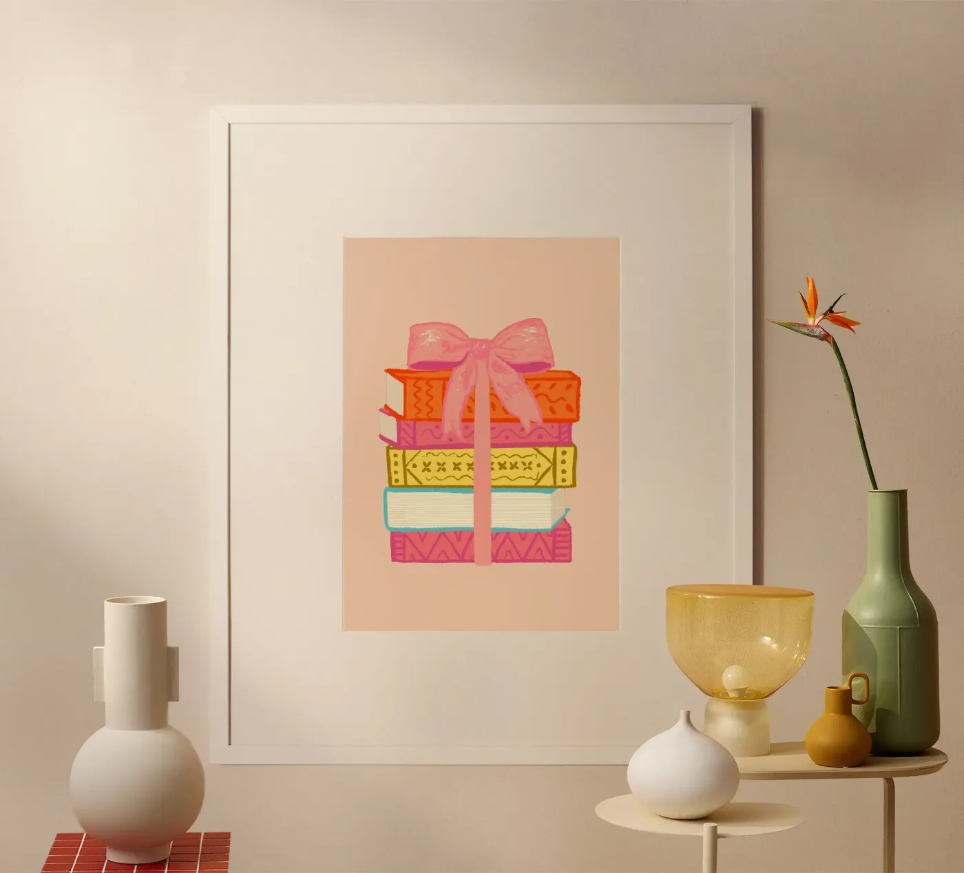 Book Stack poster de Studio Dolci