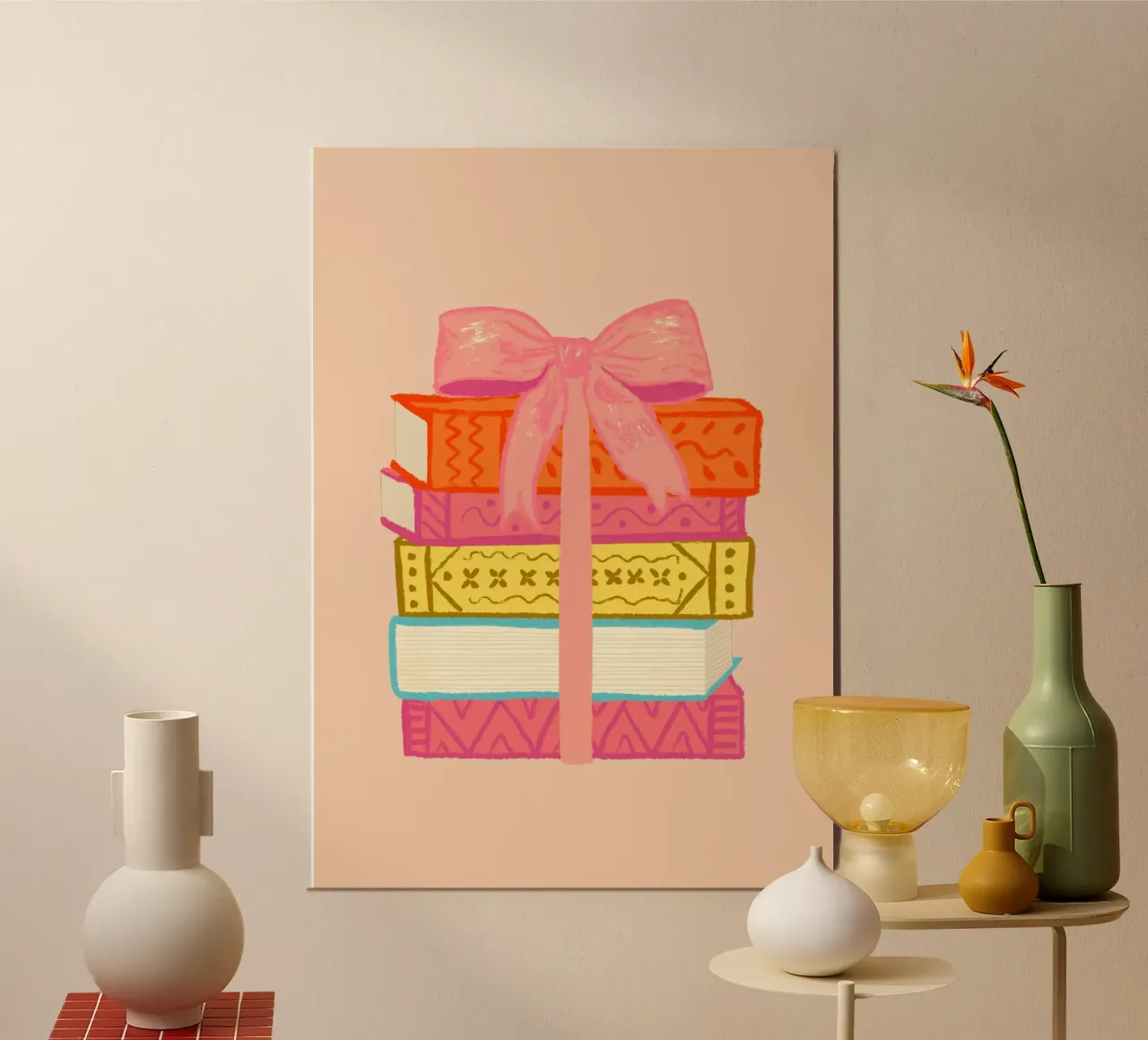 Book Stack poster da Studio Dolci