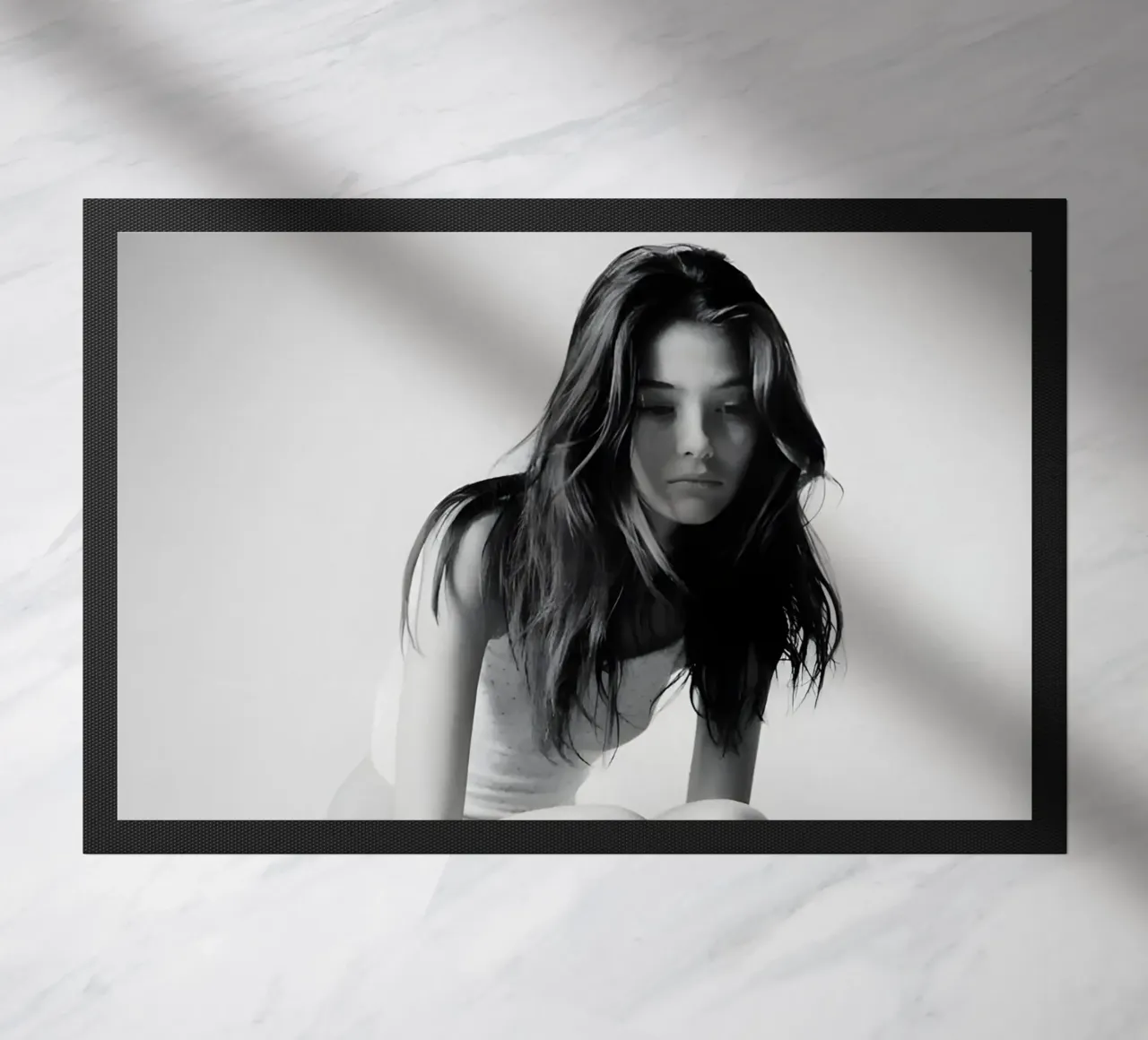 Kate Moss monocromatica zerbino da vintage