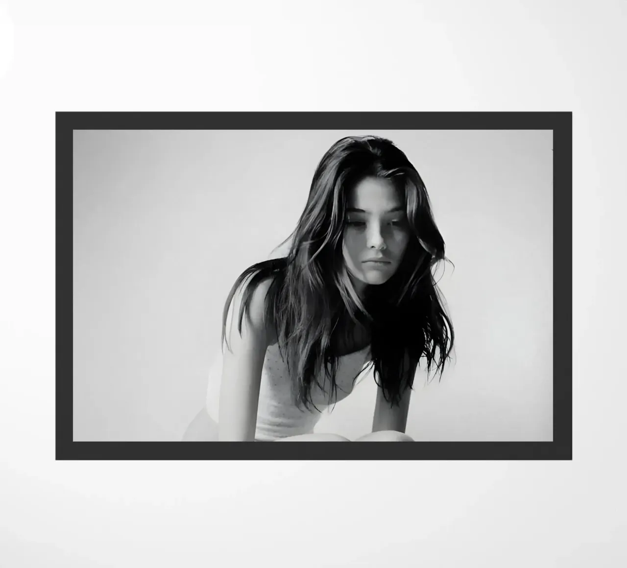 Kate Moss monocromatica zerbino da vintage