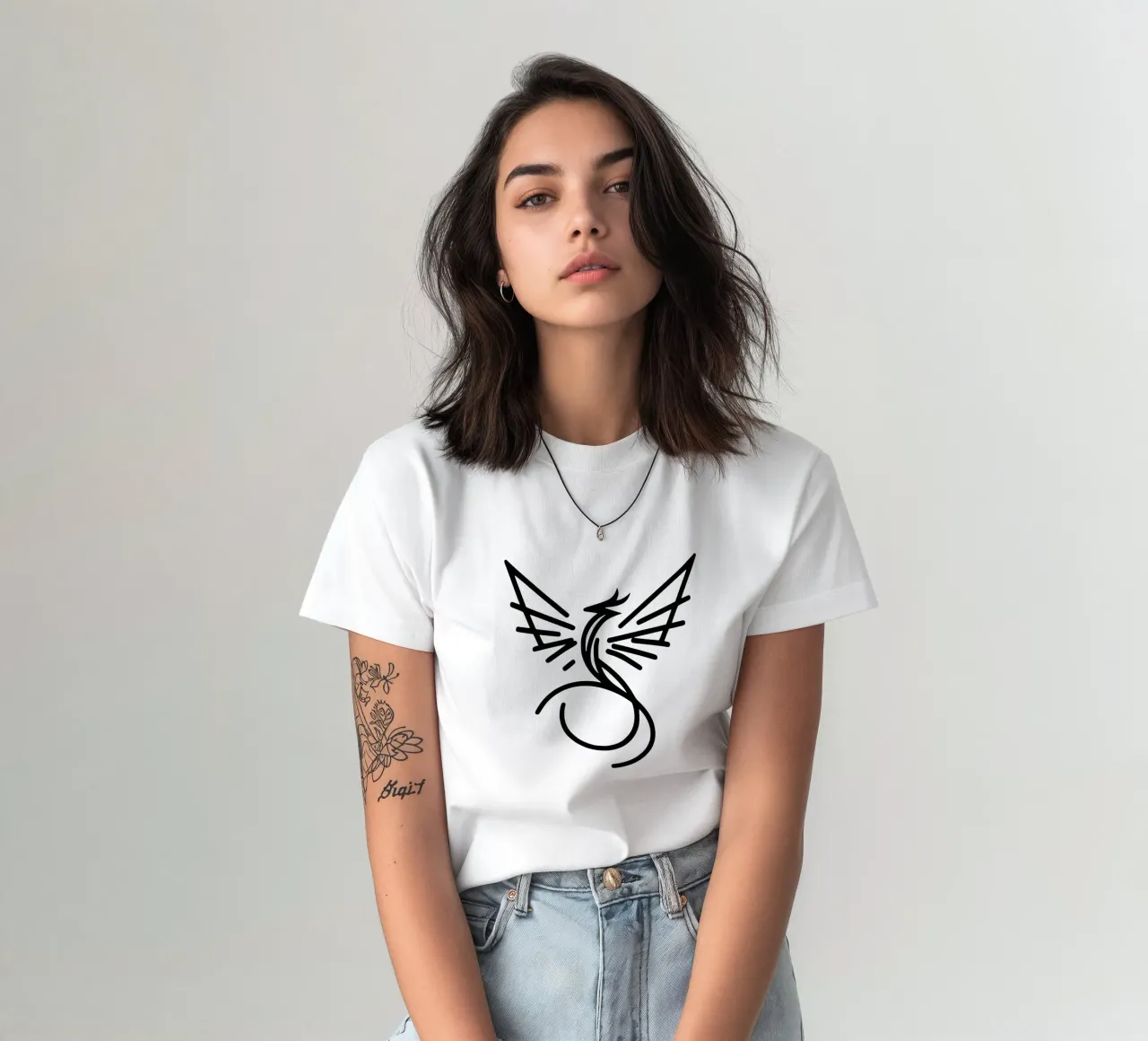 Il Drago Mistico - Forza e saggezza senza tempo t-shirt da Bold & Simple