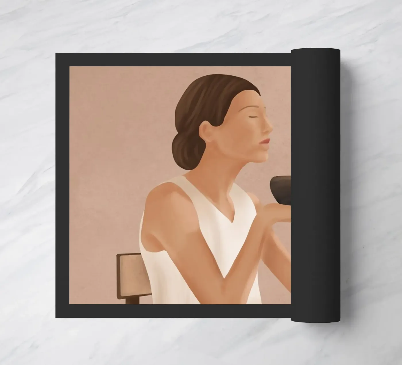 Brewed Tea Fußmatte von cityart