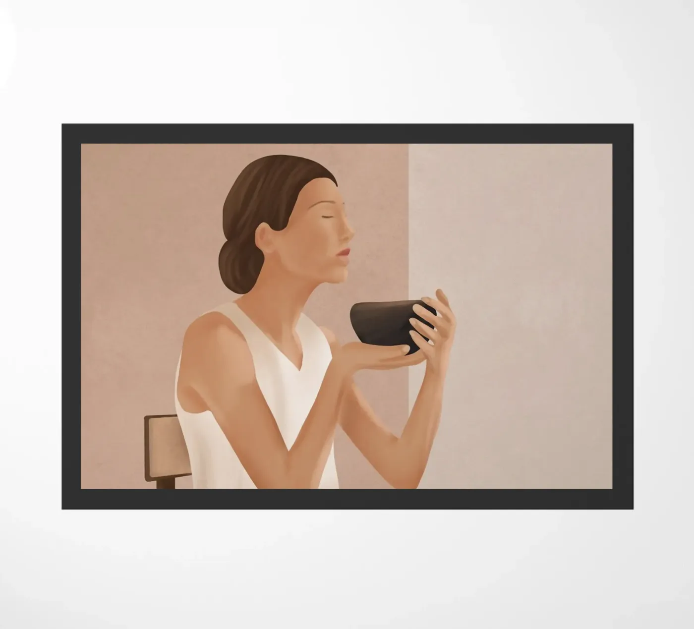 Brewed Tea Fußmatte von cityart