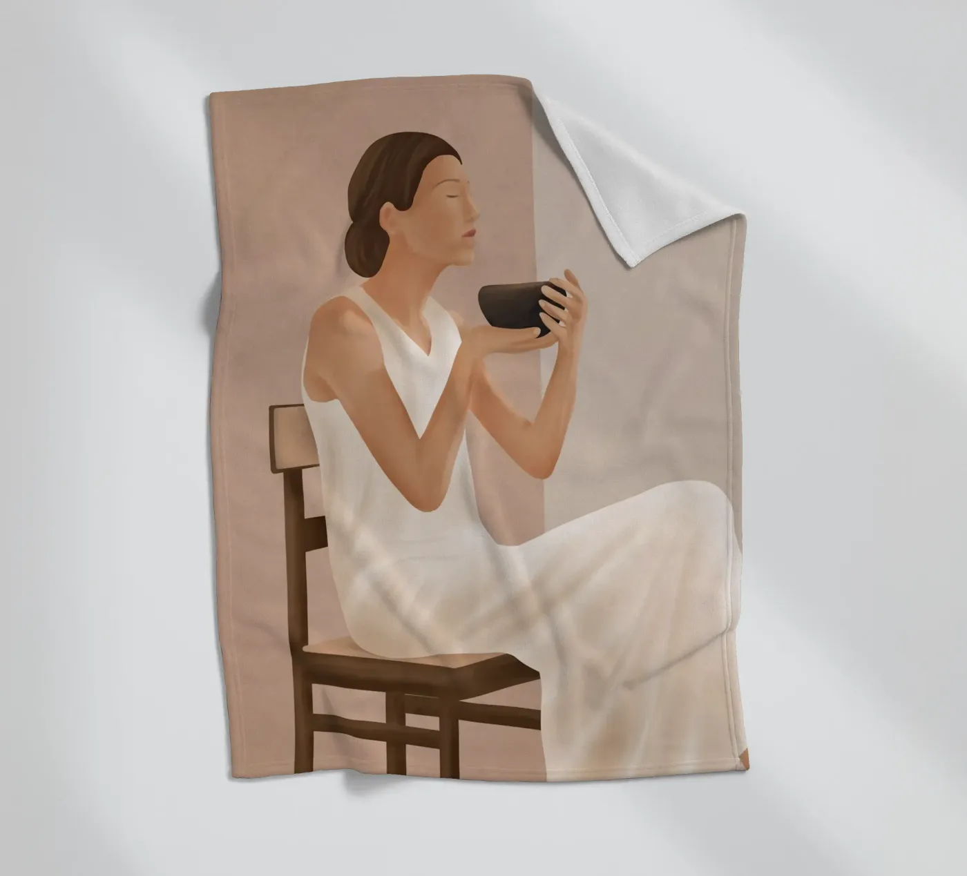 Brewed Tea fleecedeken van cityart