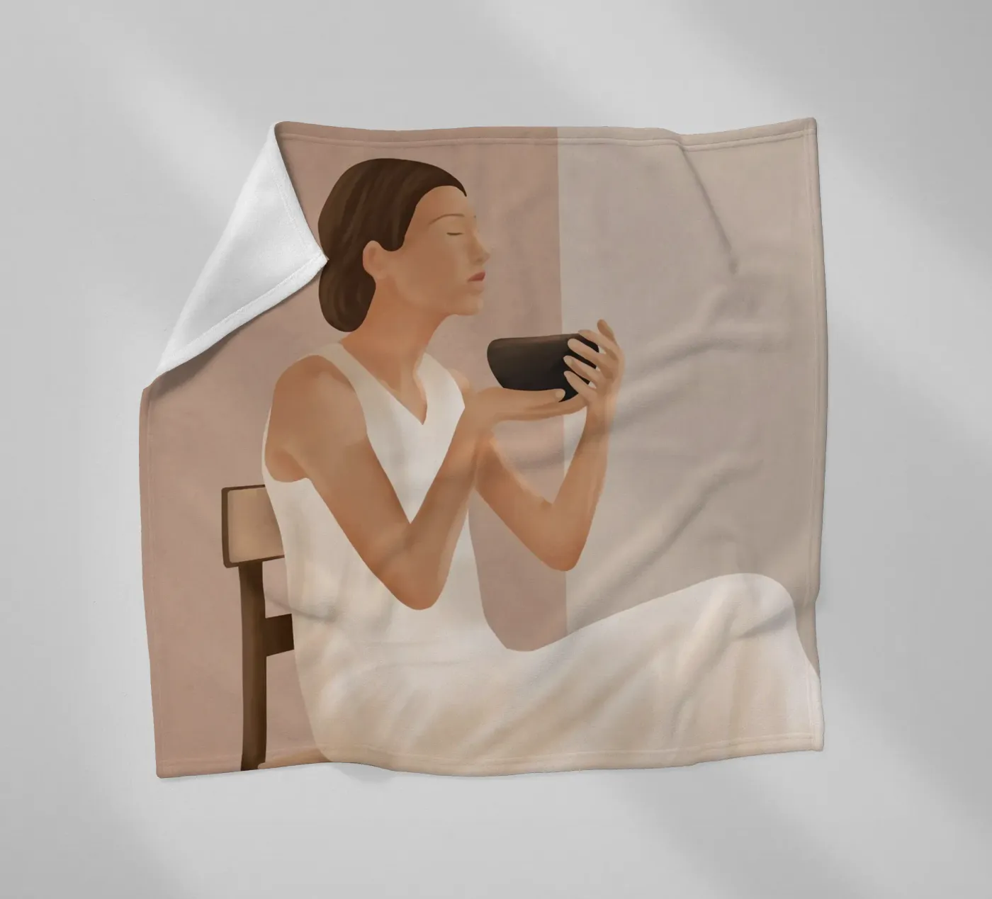 Brewed Tea fleecedeken van cityart