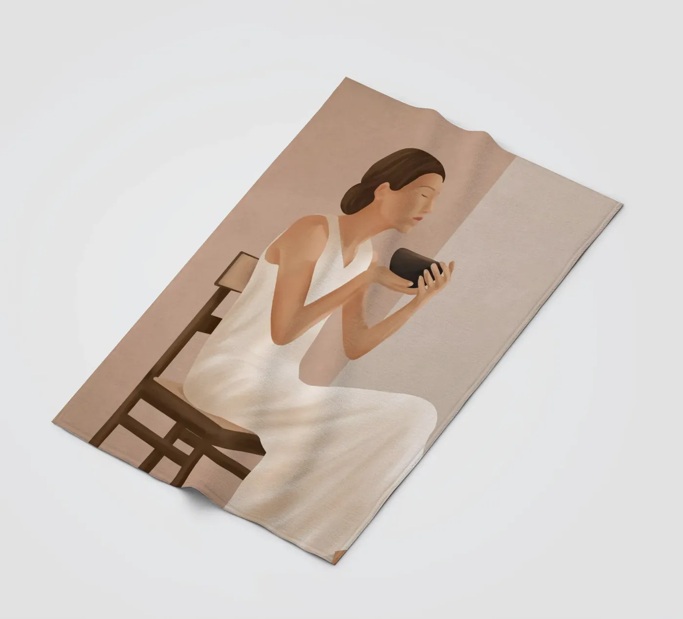 Brewed Tea fleecedeken van cityart