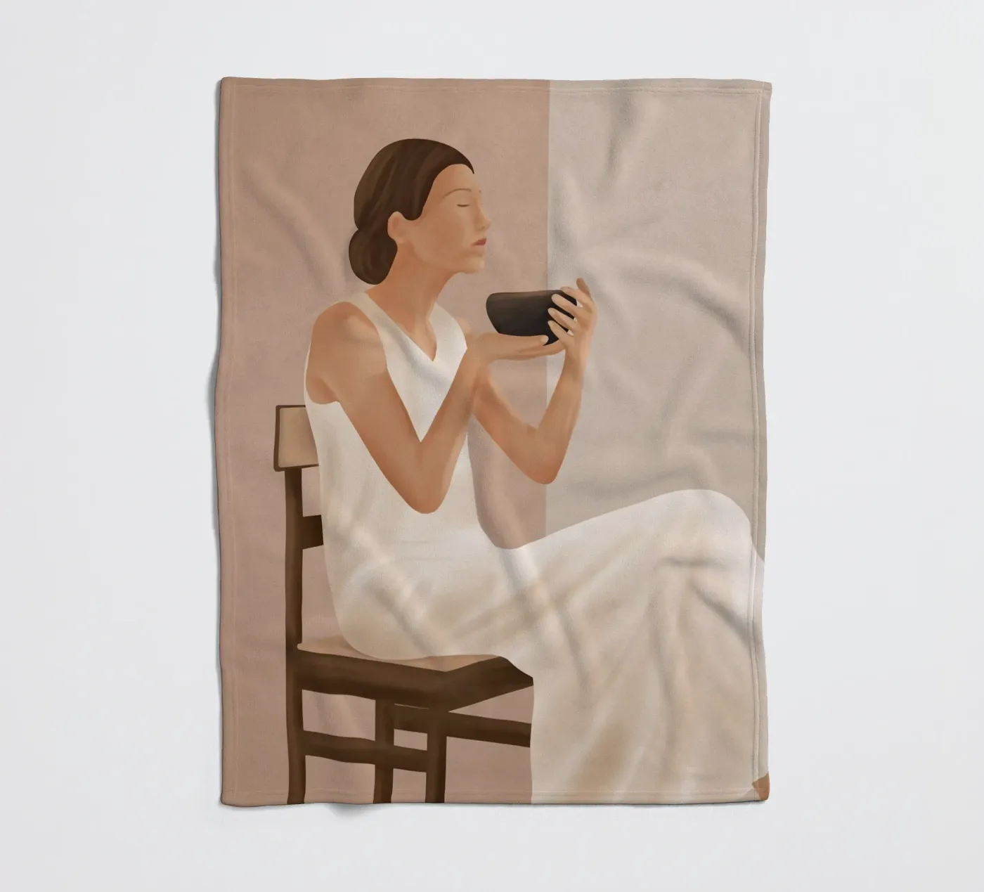 Brewed Tea fleecedeken van cityart