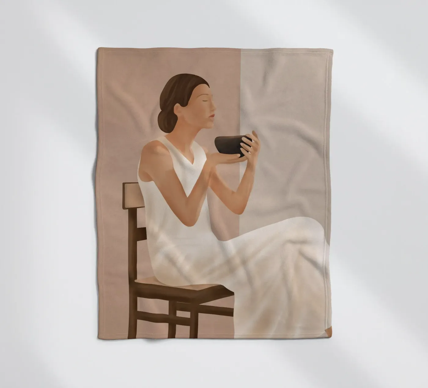 Brewed Tea fleecedeken van cityart