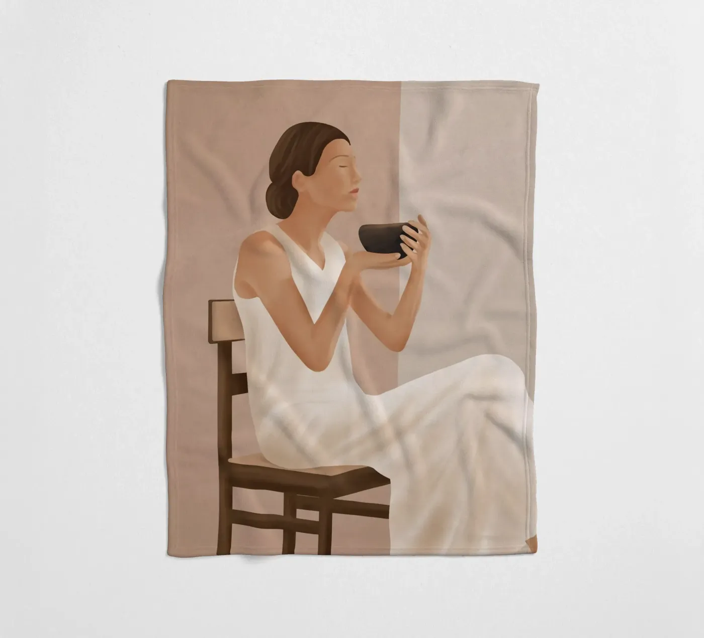 Brewed Tea fleecedeken van cityart