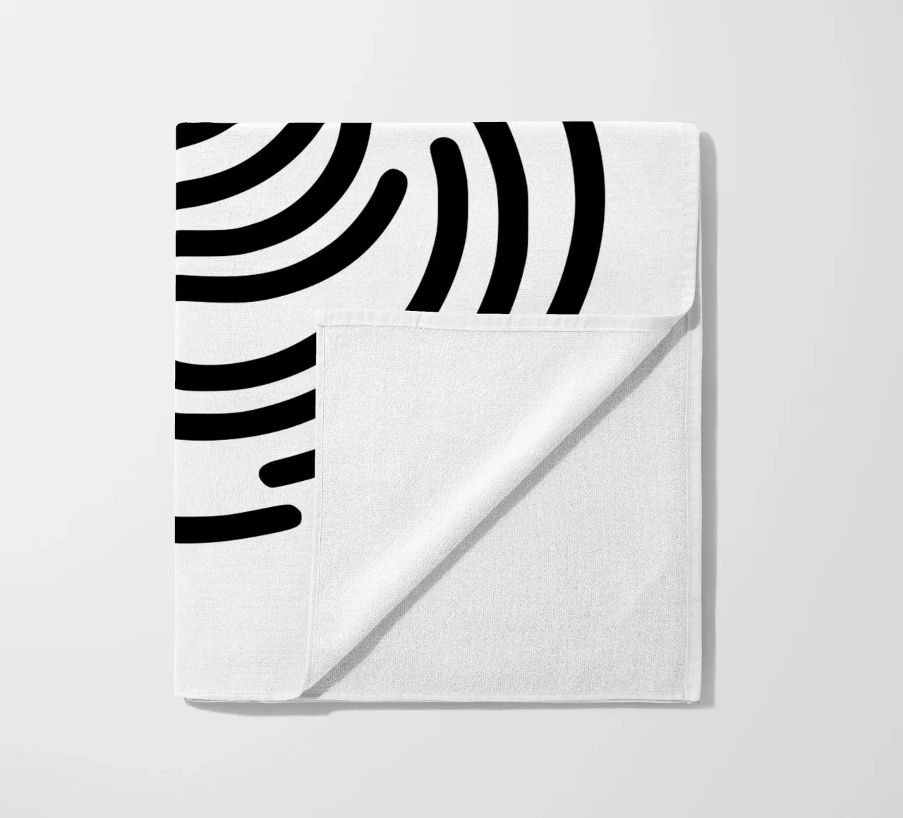 drago sputafuoco - l'energia in una semplice forma d'arte telo mare da Bold & Simple
