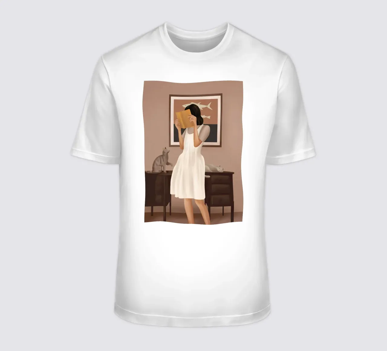 Losing Myself in a Book t-shirt da cityart