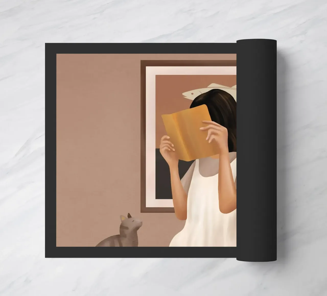 Losing Myself in a Book zerbino da cityart