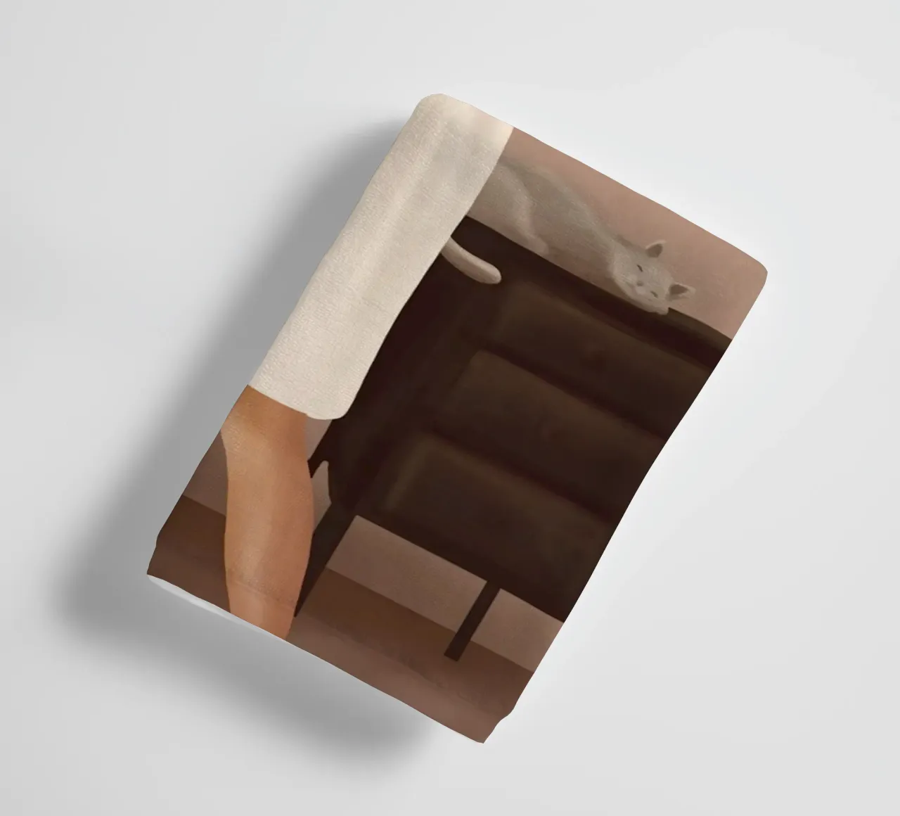 Losing Myself in a Book asciugamano da bagno da cityart
