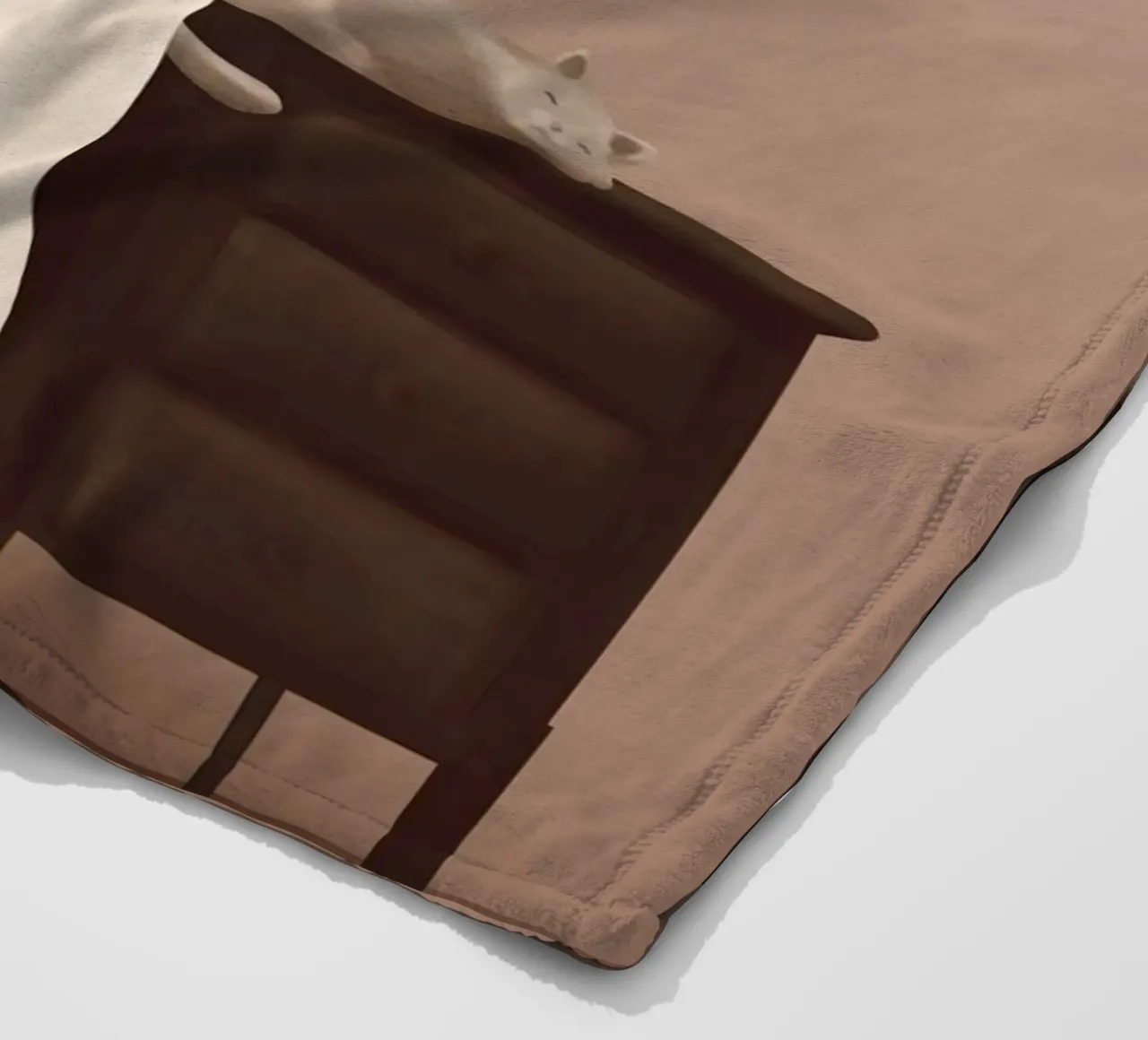 Losing Myself in a Book coperta in pile da cityart