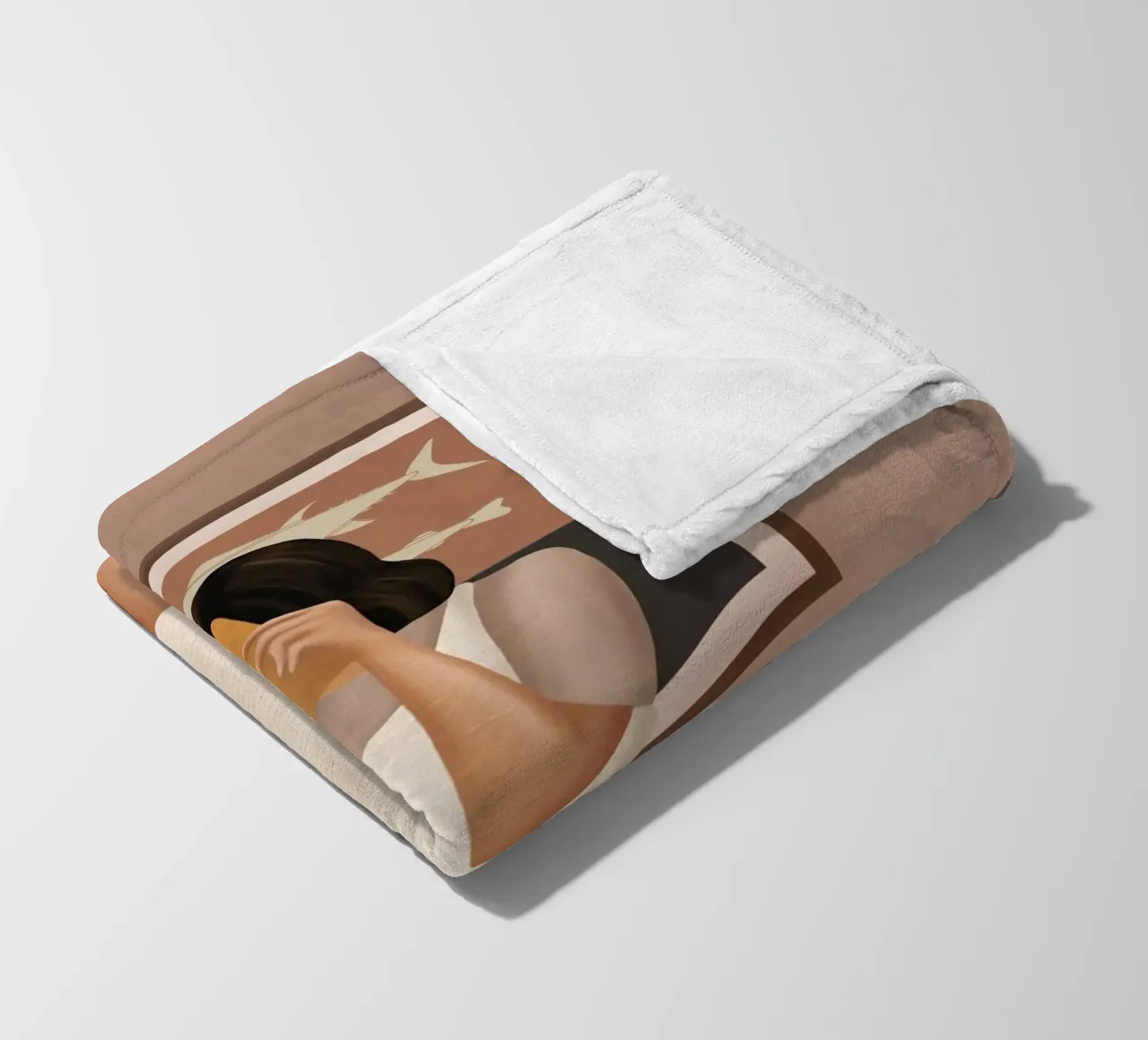 Losing Myself in a Book coperta in pile da cityart