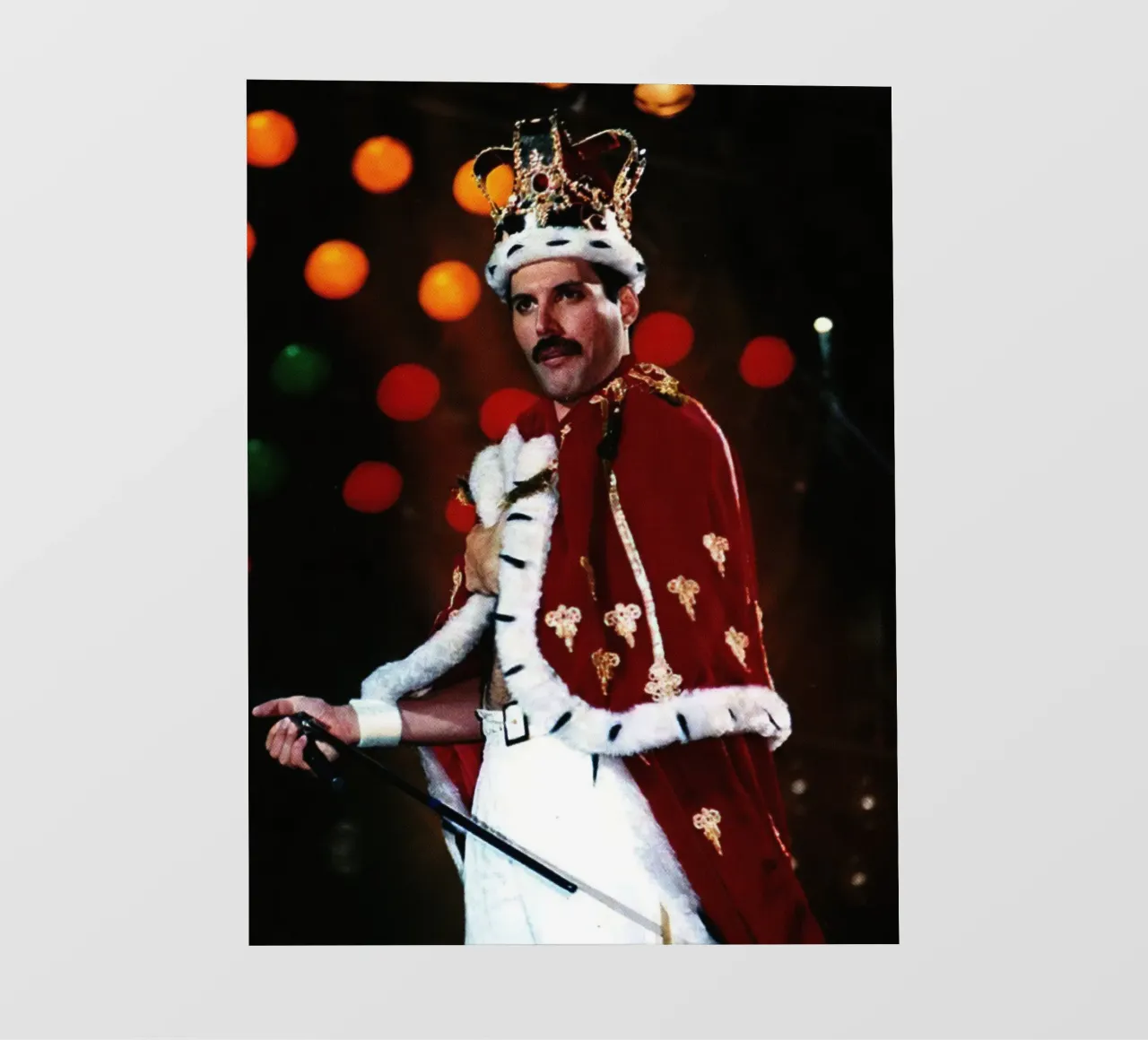 Freddie Mercury telo in pvc da Torres 9