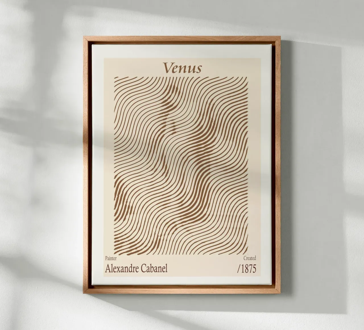 Venus - Alexandre Cabanel Leinwand von Doa Project