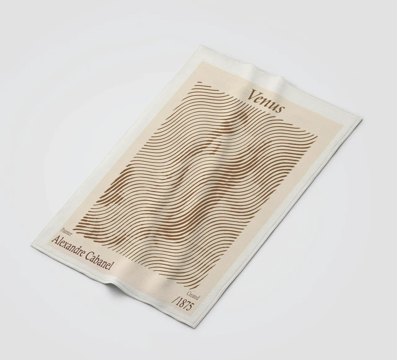 Venus - Alexandre Cabanel Fleecedecke von Doa Project