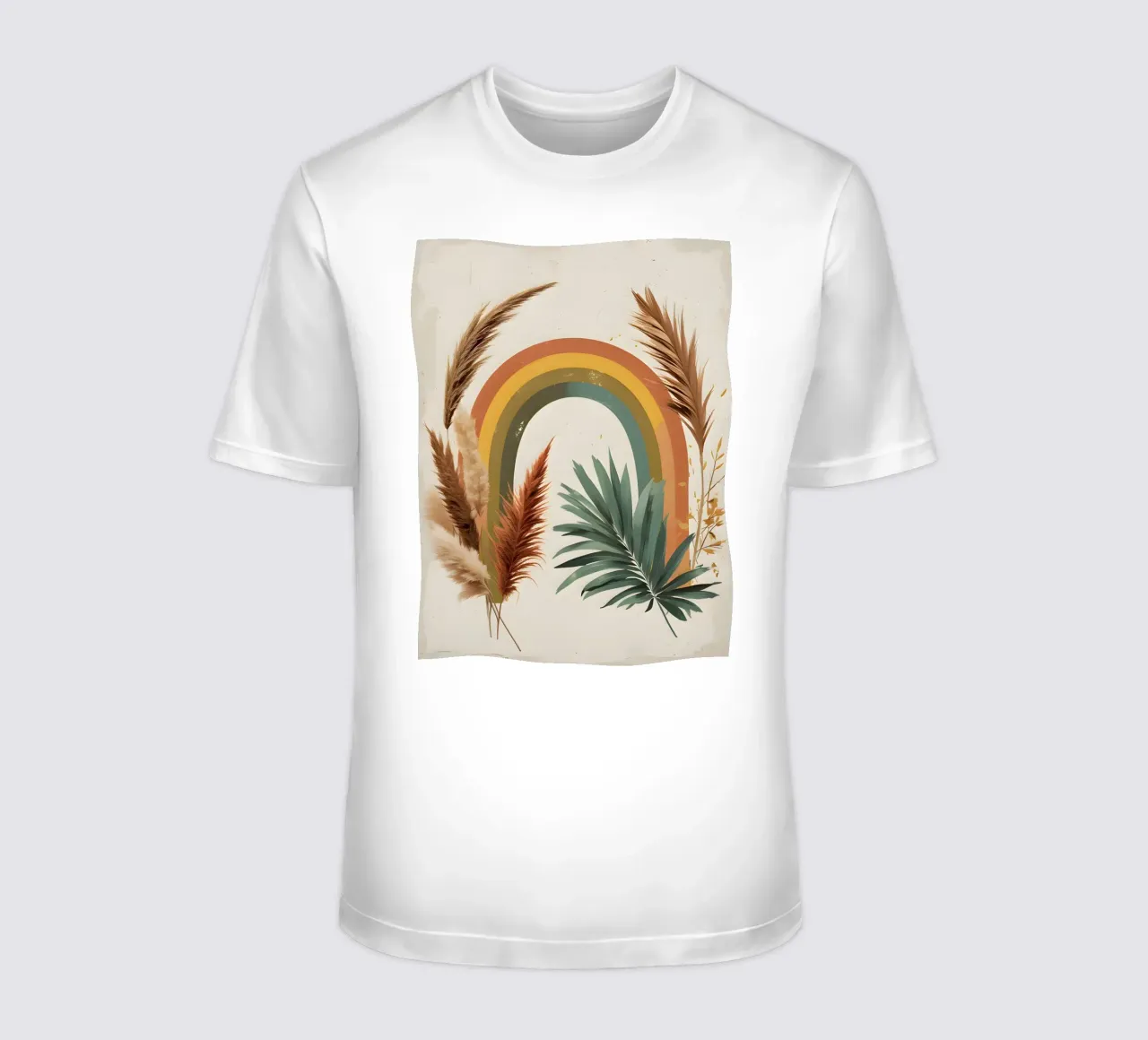 Boho Arcobaleno Botanico t-shirt da Botanical Gallery